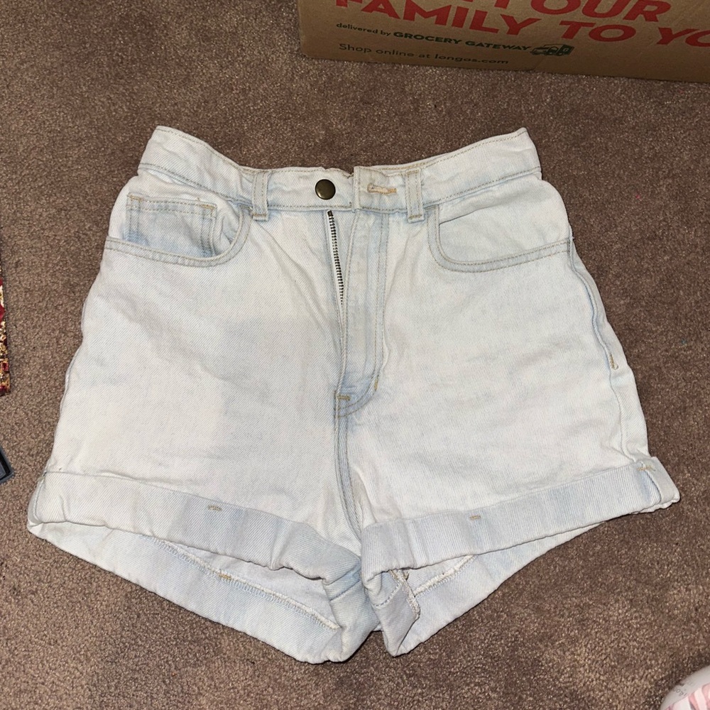 American Apparel Jean shorts